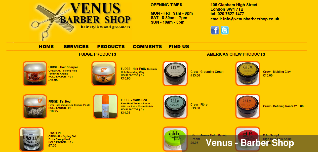 Venus Barber Shop
